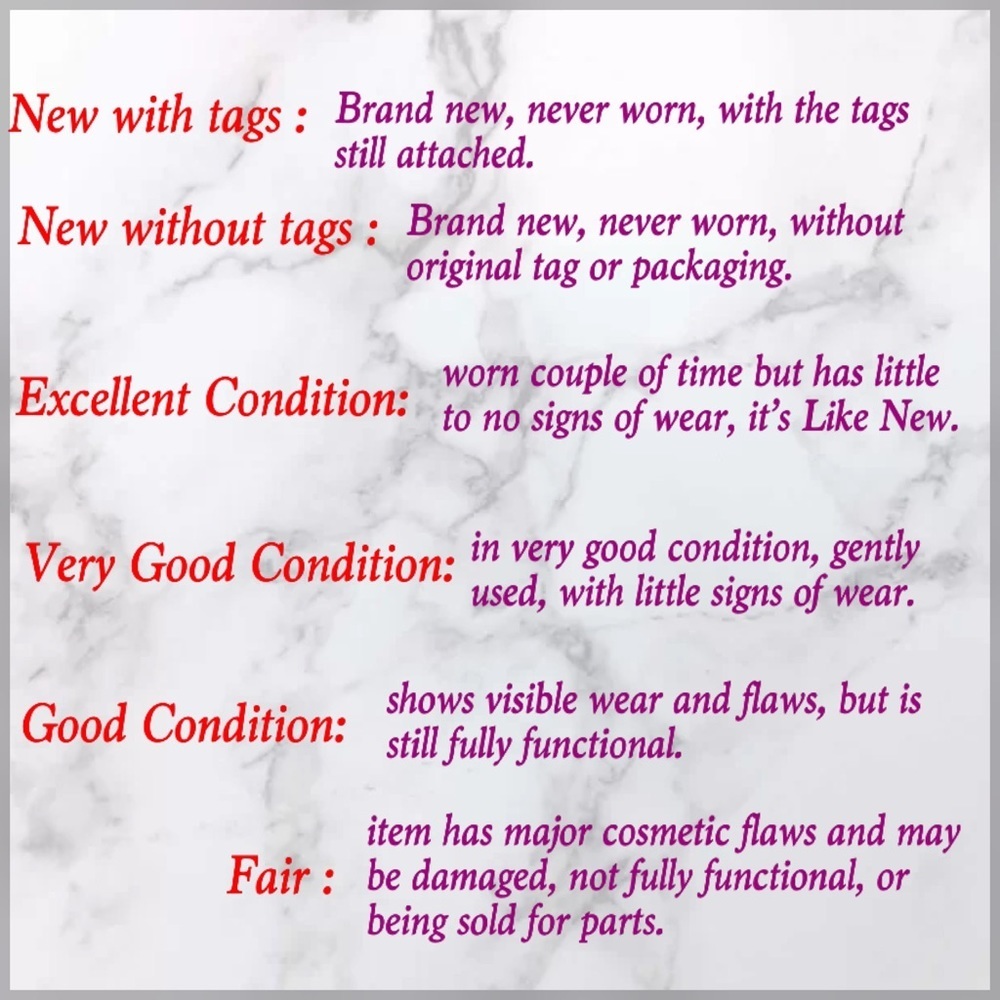 𝅺CONDITION chart